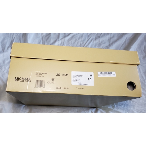 MICHAEL Michael Kors Dupree Leather Chelsea Boot Women's US Size 9.5 Black/Pink - Picture 13 of 13